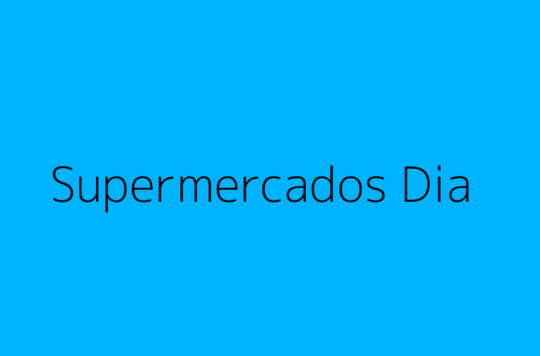 Supermercados Dia